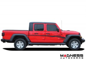 Jeep Gladiator Side Graphic Kit - Mezzo Jeep Gladiator Side Graphic Kit - Mezzo